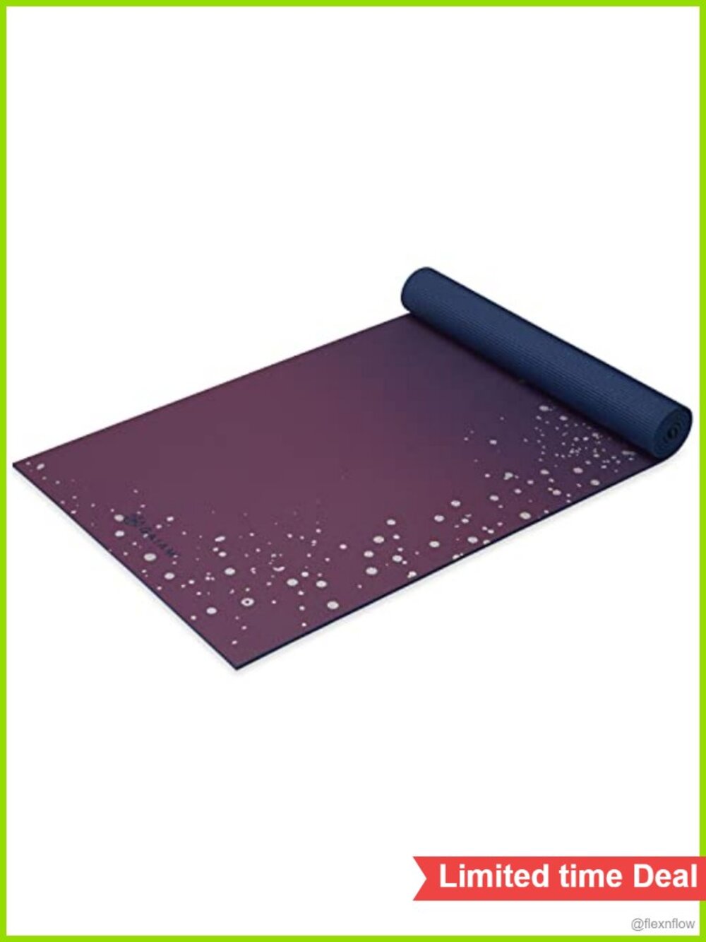 6mm Thick Non-Slip Yoga Mat with Free Workout